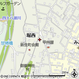 神奈川県秦野市堀西628周辺の地図