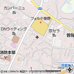 神奈川県秦野市曽屋824周辺の地図