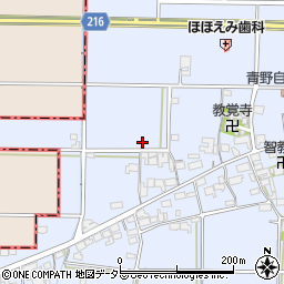 〒503-2227 岐阜県大垣市青野町の地図