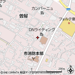 神奈川県秦野市曽屋840周辺の地図