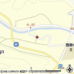 鳥取県鳥取市河原町牛戸156周辺の地図