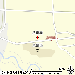 鳥取県西伯郡伯耆町真野1057周辺の地図