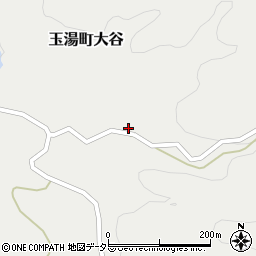 島根県松江市玉湯町大谷916周辺の地図