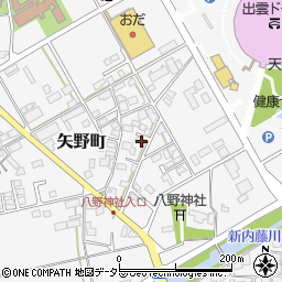 島根県出雲市矢野町755周辺の地図