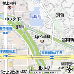 愛知県犬山市富岡新町1丁目11周辺の地図