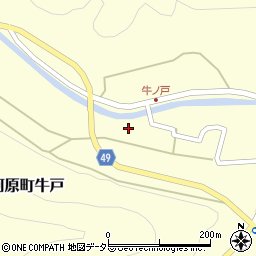 鳥取県鳥取市河原町牛戸142周辺の地図