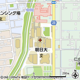 朝日大学医科歯科医療センター・医科周辺の地図