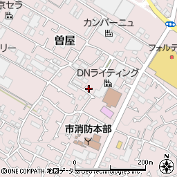 神奈川県秦野市曽屋842周辺の地図