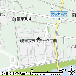 岐阜プラスチック工業株式会社　部品事業部周辺の地図