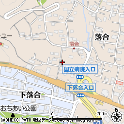 神奈川県秦野市落合563周辺の地図