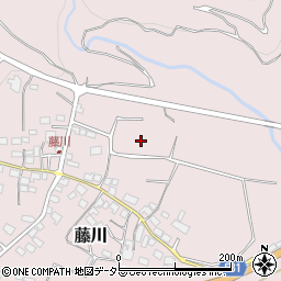 滋賀県米原市藤川2404周辺の地図