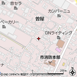 神奈川県秦野市曽屋844周辺の地図