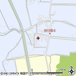 滋賀県米原市朝日504周辺の地図