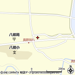 鳥取県西伯郡伯耆町真野1145周辺の地図