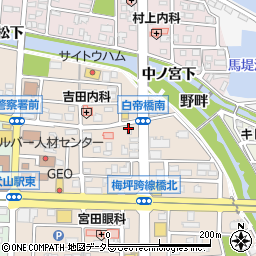 四川食堂周辺の地図