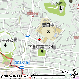 神奈川県横浜市戸塚区下倉田町951-14周辺の地図