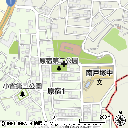 戸塚台周辺の地図
