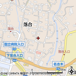 神奈川県秦野市落合319周辺の地図