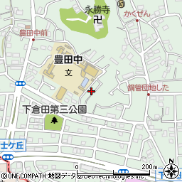 神奈川県横浜市戸塚区下倉田町969-10周辺の地図