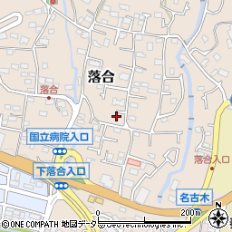 神奈川県秦野市落合312周辺の地図