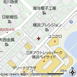 玉栄配送センター周辺の地図