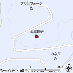 金属技研株式会社　土岐工場周辺の地図
