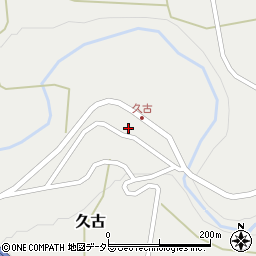鳥取県西伯郡伯耆町久古33周辺の地図