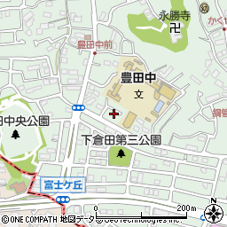 神奈川県横浜市戸塚区下倉田町951-17周辺の地図
