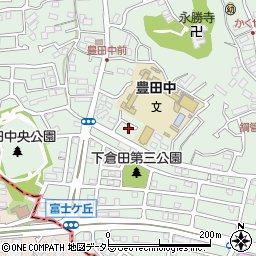 神奈川県横浜市戸塚区下倉田町951-17周辺の地図
