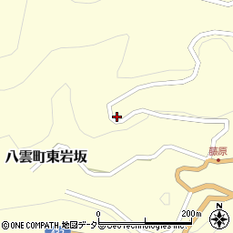 島根県松江市八雲町東岩坂2074周辺の地図