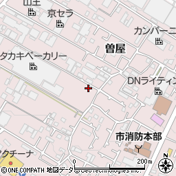 神奈川県秦野市曽屋604周辺の地図