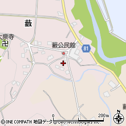 千葉県市原市藪750周辺の地図