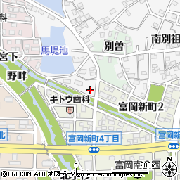 愛知県犬山市犬山石田周辺の地図