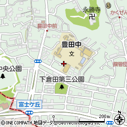 神奈川県横浜市戸塚区下倉田町951-22周辺の地図