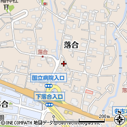 神奈川県秦野市落合579周辺の地図