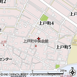 岐阜県各務原市上戸町4丁目167周辺の地図