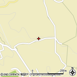 長野県下伊那郡泰阜村3494周辺の地図