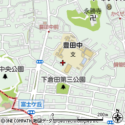 神奈川県横浜市戸塚区下倉田町951-21周辺の地図