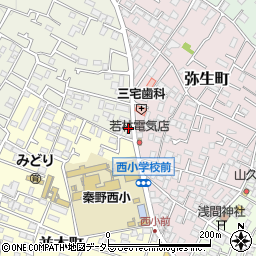 神奈川県秦野市堀西904周辺の地図