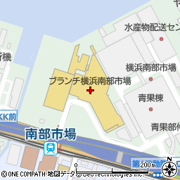 ブランチ横浜南部市場周辺の地図