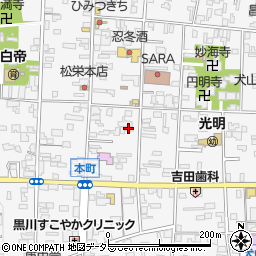丹羽アパート北周辺の地図