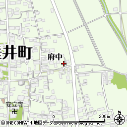 岐阜県不破郡垂井町府中549周辺の地図