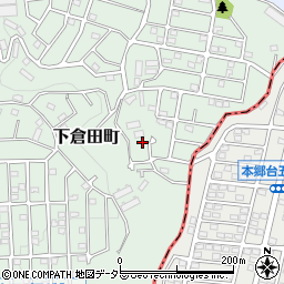 神奈川県横浜市戸塚区下倉田町1492-4周辺の地図