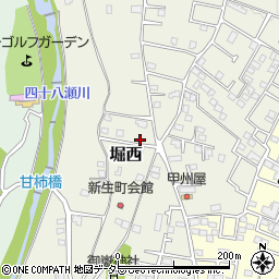 神奈川県秦野市堀西701周辺の地図