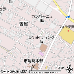 神奈川県秦野市曽屋841周辺の地図