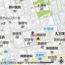 伊部町会館周辺の地図