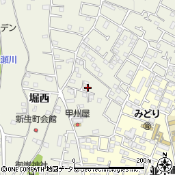 神奈川県秦野市堀西589-2周辺の地図
