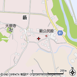 千葉県市原市藪747周辺の地図