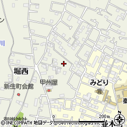 神奈川県秦野市堀西591-3周辺の地図