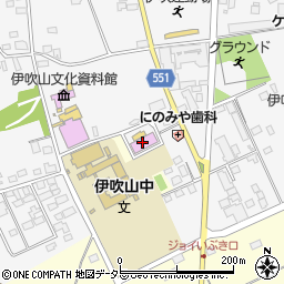 米原市伊吹Ｂ＆Ｇ海洋センター周辺の地図